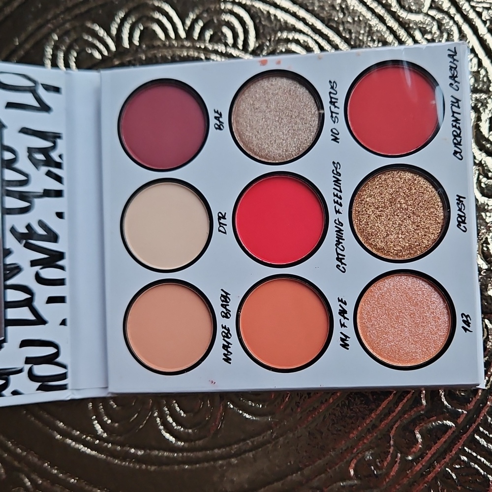 bh Cosmetics Low Key Love You 9 Pan Shades Eyeshadow Palette - Picture 3 of 5